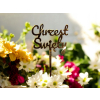 Topper Chrzest Święty Akryl lustro