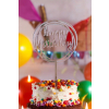 Topper Happy Birthday Akryl lustro Okazja